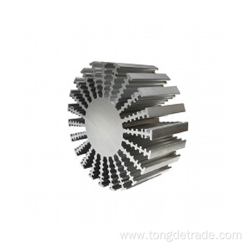 High Quality Square Aluminum Extrusion Heatsink